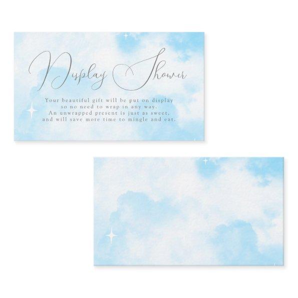 Cloud Nine Pastel Blue Display  Enclosure
