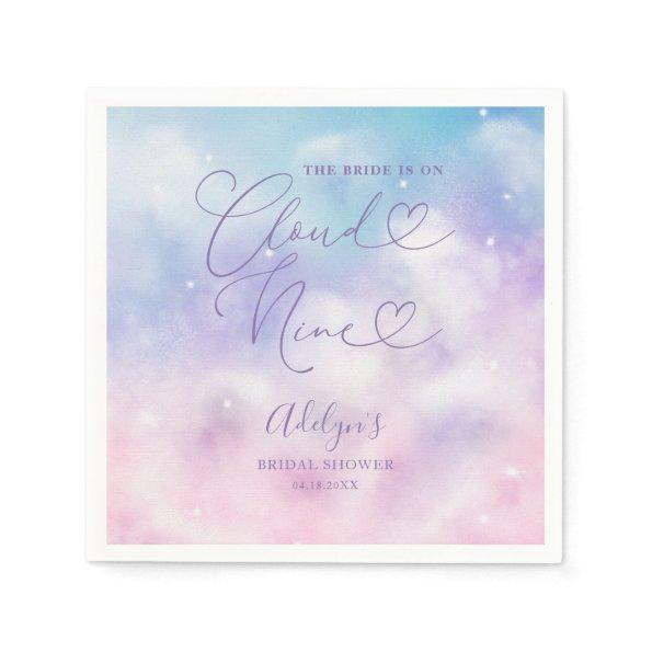 Cloud Nine Pink and Purple Sky  Napkins