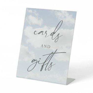 Cloud Nine Theme Cloud 9  and Gifts Pedestal Sign