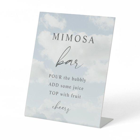 Cloud Nine Theme Cloud 9 Mimosa Bar Pedestal Sign