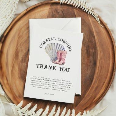 Coastal Cowgirl Elegant  Thank You