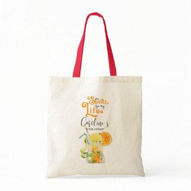 Cocktail Aperol Spritz Italian Style Bridal Shower Tote Bag