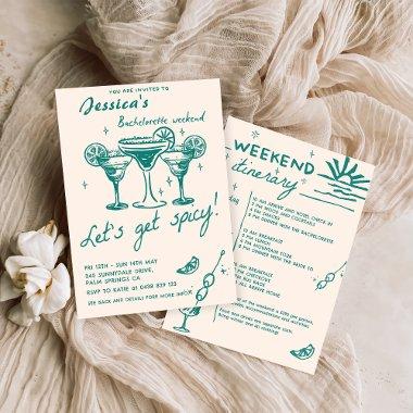 Cocktail Bachelorette Weekend Itinerary Party
