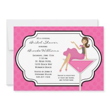 Cocktail Bridal Shower Invitations