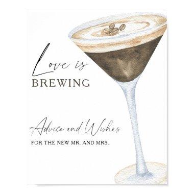 Coffee - Advice and Wishes for Newlyweds Poster