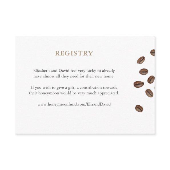 Coffee Beans  Registry Enclosure