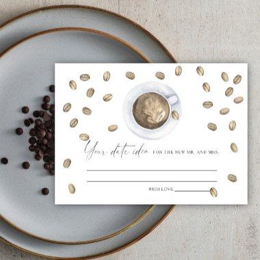 Coffee  Date night ideas Date jar Enclosure