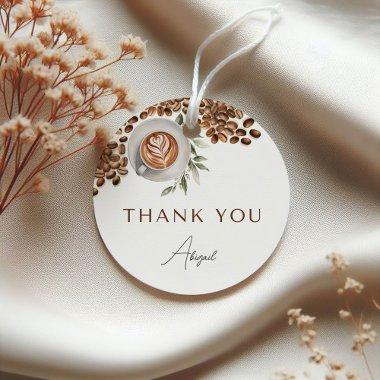 Coffee  - Love is Brewing Favor Tags