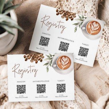 Coffee  - Love is Brewing Registry Enclosure