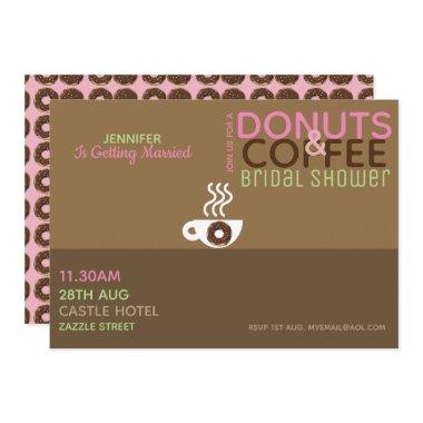 COFFEE DONUTS  Pink Choc