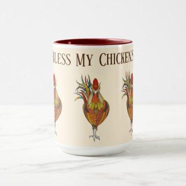 Coffee Mug-Bless My Chickens Mug