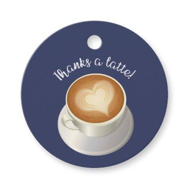Coffee Shower Favor Tag