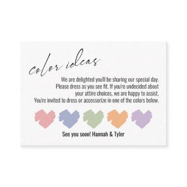 Color Ideas Wedding Color Palette Suggestions Enclosure