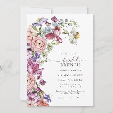 Colorful Bridal Brunch Invitations