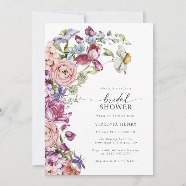 Colorful Bridal Shower Invitations