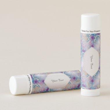 Colorful Floral Pearly Gems Lip Balm