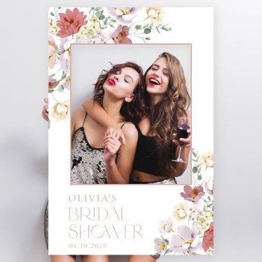 Colorful Flowers, Wildflowers, Boho,  Foam Board