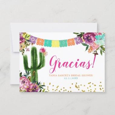 Colorful Mexican Taco bout Love Thank You Invitations
