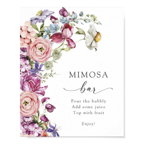 Colorful Mimosa Bar Poster
