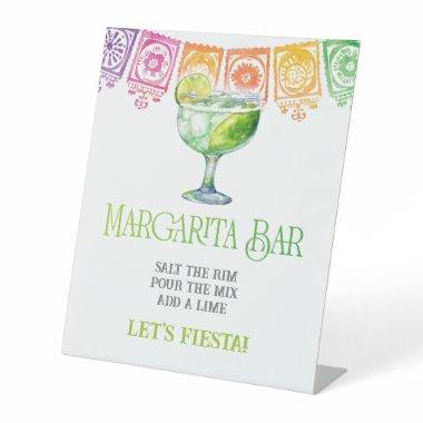 Colorful Modern Margarita Bar Sign
