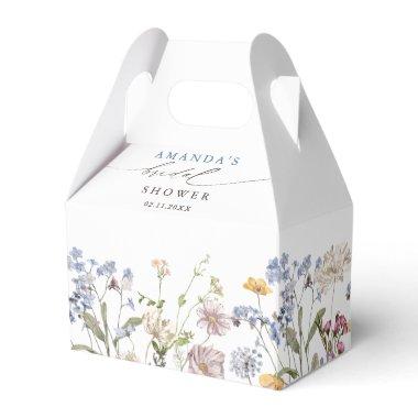 Colorful Spring Wildflower Meadow  Favor Boxes