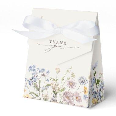 Colorful Spring Wildflower Meadow  Favor Boxes