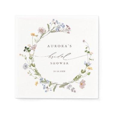 Colorful Spring Wildflower Meadow   Napkins