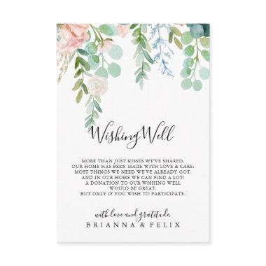 Colorful Tropical Floral Wedding Wishing Well Enclosure