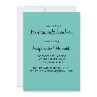 Colorful watercolor add your name text editable Invitations