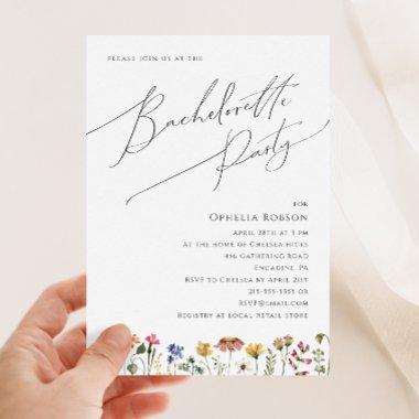 Colorful Wildflower | Bachelorette Party