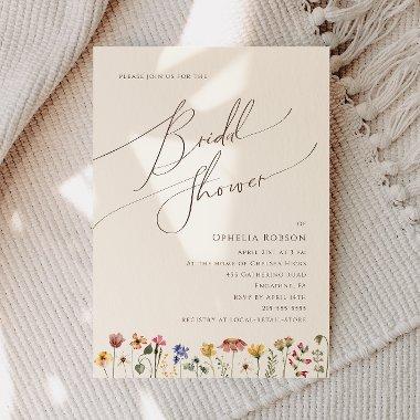 Colorful Wildflower | Beige