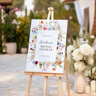 Colorful Wildflower  Foam Board