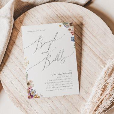 Colorful Wildflower | Garden Brunch and Bubbly