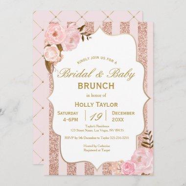 Combined Baby Shower and Bridal Shower Ideas Invitations