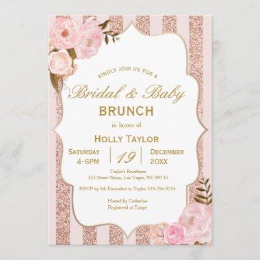 Combined Baby Shower and Bridal Shower Ideas Invitations