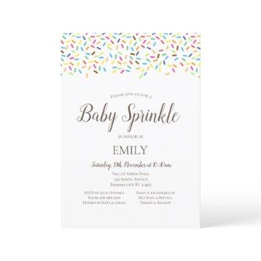 Confetti Baby Sprinkle  - Baby Shower