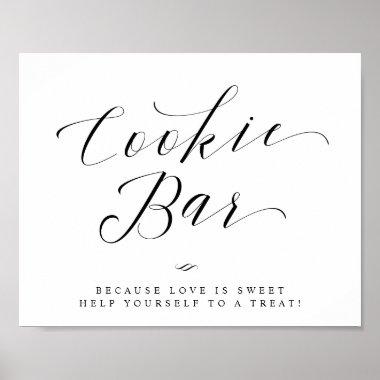 Cookie Bar Chic Bridal Shower or Wedding Sign