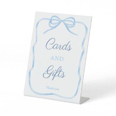 Coquette Bow  And Gifts  8x10 Pedestal Sign