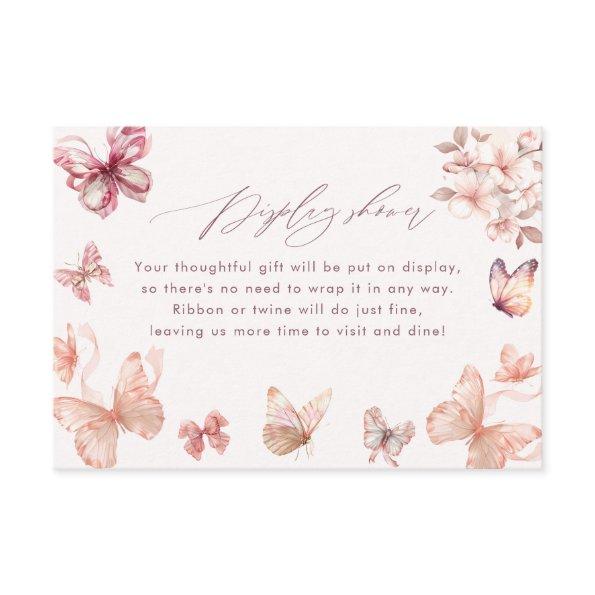 Coquette Butterfly | Butterflies Display Shower Enclosure