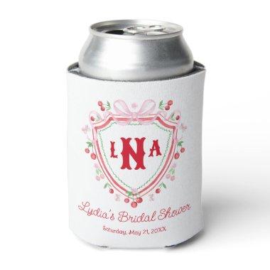 Coquette Cherry Monogam  Can Cooler