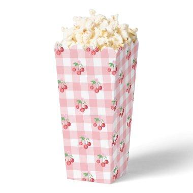 Coquette Cherry Monogam  Favor Boxes