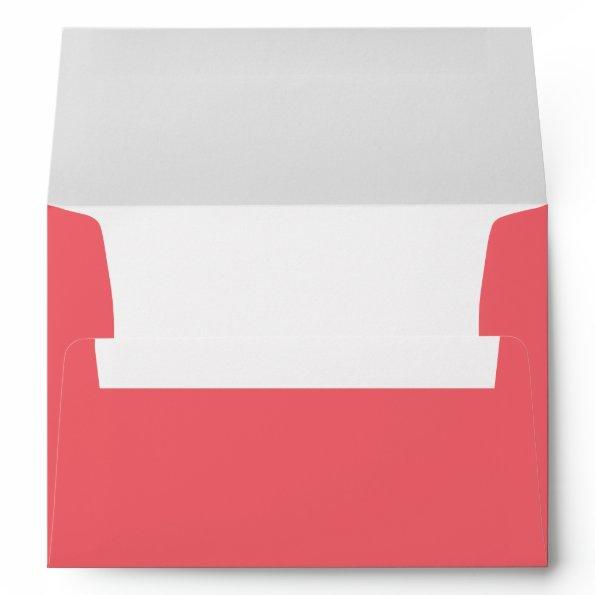 Coral A7 Envelope