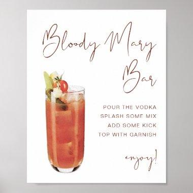 CORIANDER Bohemian Bloody Mary Bar Sign