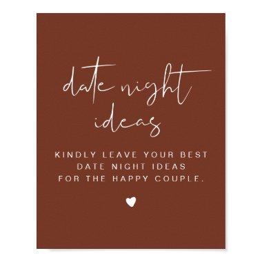 CORIANDER Terracotta Date Night  Poster