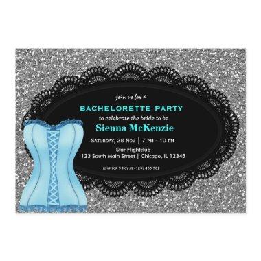 Corset Bachelorette Party Invitations