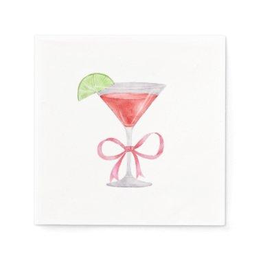 Cosmopolitan Cocktail Napkin