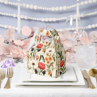 Cottage Meadow Colorful Wildflowers # Favor Boxes