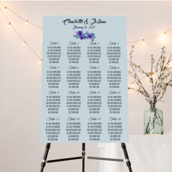 Cottage Wedding Suite 16 Seating Table Party Poster