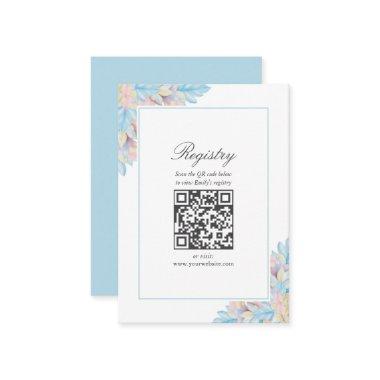 Country Chic Botanical  Registry Enclosure