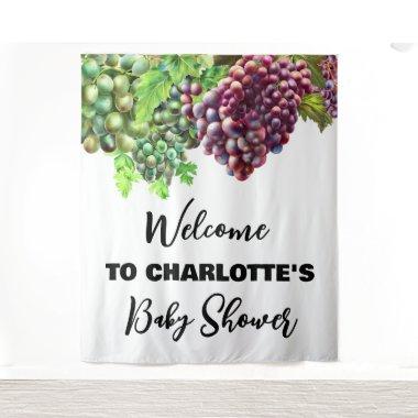 Country grapevine grapes winery vineyard bridal tapestry